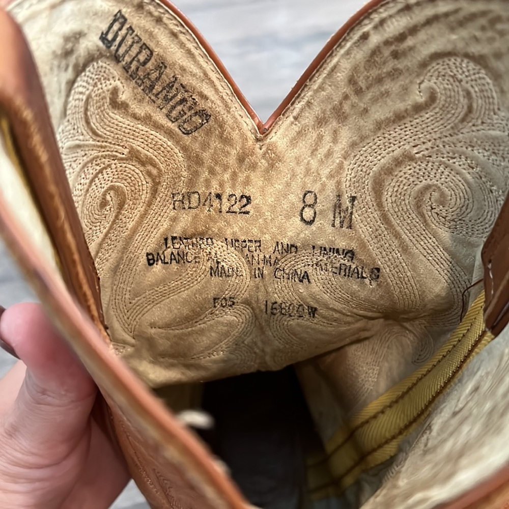 Durango Women's Heeled Boots in Rich Brown - Picture 11 of 15